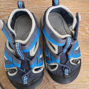 Keen Kids Blue and Gray Sandals